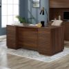 Picture of Englewood Executive Desk - Spiced Mahogany