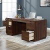 Picture of Englewood Executive Desk - Spiced Mahogany
