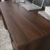 Picture of Englewood Executive Desk - Spiced Mahogany