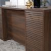 Picture of Englewood Executive Desk - Spiced Mahogany