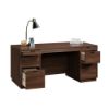 Picture of Englewood Executive Desk - Spiced Mahogany