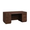 Picture of Englewood Executive Desk - Spiced Mahogany