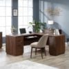 Picture of Englewood L-Desk - Spiced Mahogany