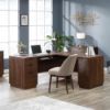 Picture of Englewood L-Desk - Spiced Mahogany