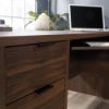 Picture of Englewood L-Desk - Spiced Mahogany