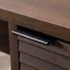 Picture of Englewood L-Desk - Spiced Mahogany