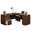Picture of Englewood L-Desk - Spiced Mahogany