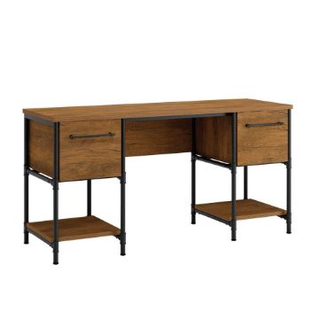 Picture of Iron City Desk - Checked Oak