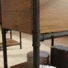 Picture of Iron City Desk - Checked Oak