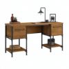 Picture of Iron City Desk - Checked Oak