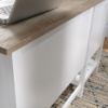 Picture of Cottage Road Single Pedestal Desk - Soft White