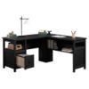 Picture of Dawson Trail L-Desk - Raven Oak