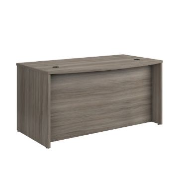 Picture of Affirm 60" Bow Front Desk Shell - Hudson Elm