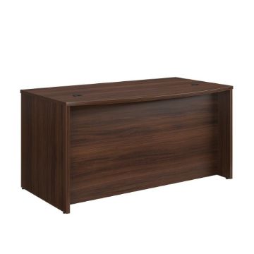 Picture of Affirm 60" Bow Front Desk Shell - Noble Elm