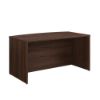 Picture of Affirm 60" Bow Front Desk Shell - Noble Elm