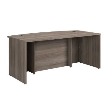 Picture of Affirm Executive Bowfront Desk - Hudson Elm