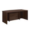 Picture of Affirm Executive Bowfront Desk - Noble Elm
