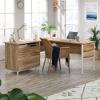 Picture of Portage Park L Desk - Kiln Acacia