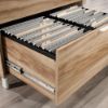 Picture of Portage Park L Desk - Kiln Acacia
