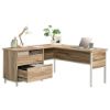 Picture of Portage Park L Desk - Kiln Acacia