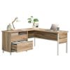Picture of Portage Park L Desk - Kiln Acacia