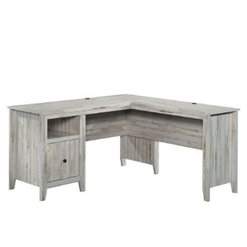 Picture of Dakota Pass L-Desk - White Plank