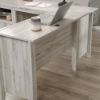 Picture of Dakota Pass L-Desk - White Plank