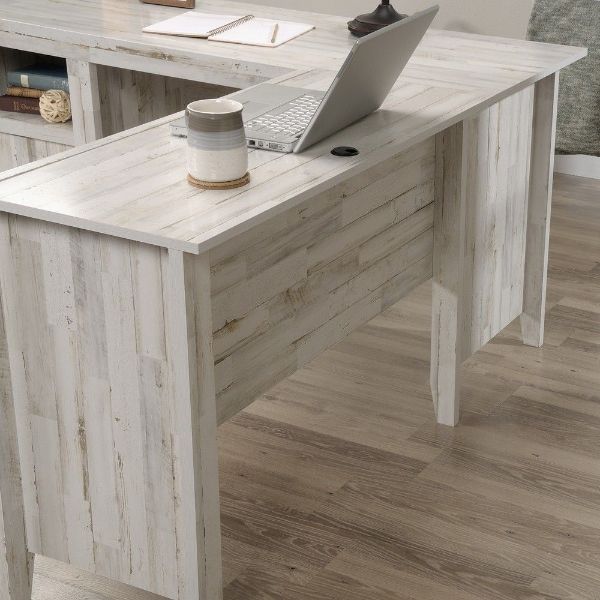 Dakota Pass LDesk White Plank American Home Furniture Store and