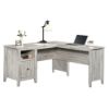 Picture of Dakota Pass L-Desk - White Plank