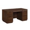 Picture of Palo Alto 60" Double Pedestal Desk - Spiced Mahoga