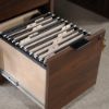 Picture of Palo Alto 60" Double Pedestal Desk - Spiced Mahoga