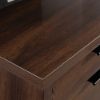 Picture of Palo Alto 60" Double Pedestal Desk - Spiced Mahoga