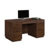 Picture of Palo Alto 60" Double Pedestal Desk - Spiced Mahoga
