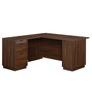 Picture of Palo Alto 60" L-Shaped Desk - Spiced Mahogany