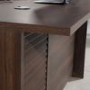 Picture of Palo Alto 60" L-Shaped Desk - Spiced Mahogany