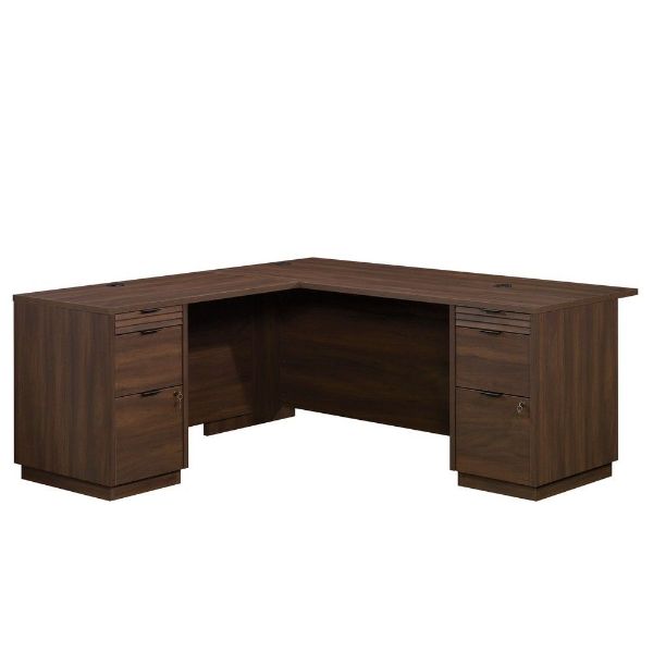 Picture of Palo Alto 72" L-Desk - Spiced Mahogany