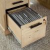 Picture of Mason Peak 60" Double Pedestal Desk - Prime Oak