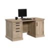 Picture of Mason Peak 60" Double Pedestal Desk - Prime Oak