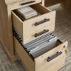 Picture of Mason Peak 60" L-Shaped Desk - Prime Oak