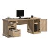 Picture of Mason Peak 72" Credenza Desk - Prime Oak