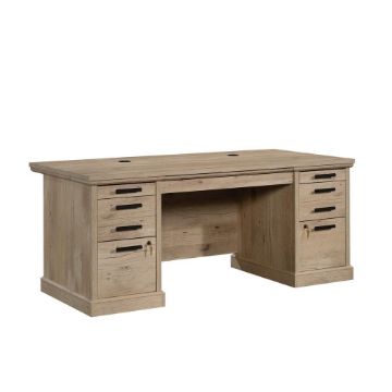 Picture of Mason Peak 72" Executive Desk - Prime Oak