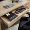 Picture of Mason Peak 72" Executive Desk - Prime Oak