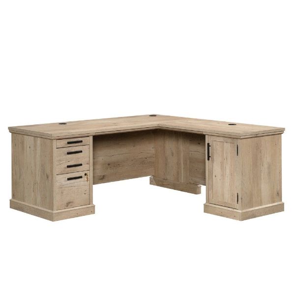 Picture of Mason Peak 72" L-Shaped Desk - Prime Oak