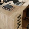 Picture of Mason Peak 72" L-Shaped Desk - Prime Oak
