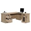 Picture of Mason Peak 72" L-Shaped Desk - Prime Oak
