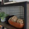 Picture of Steel River Computer Hutch - Carbon Oak