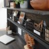 Picture of Steel River Computer Hutch - Carbon Oak