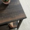 Picture of Steel River Computer Desk - Carbon Oak