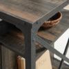 Picture of Steel River Computer Desk - Carbon Oak