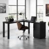 Picture of Northcott L-Desk - Bourbon Oak
